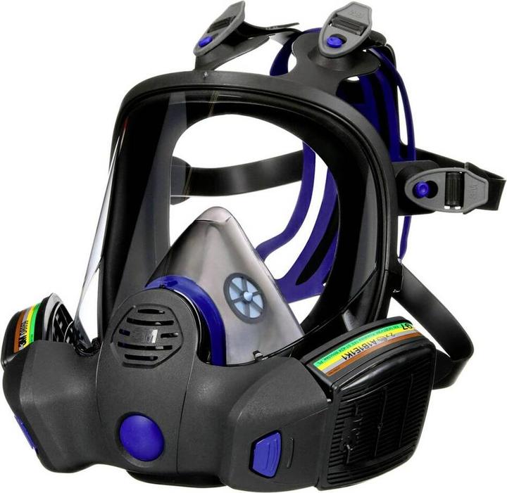 Image du produit 3M Secure Click FF-802 Masque respiratoire complet sans filtre Taille : M EN 136 (1 x)