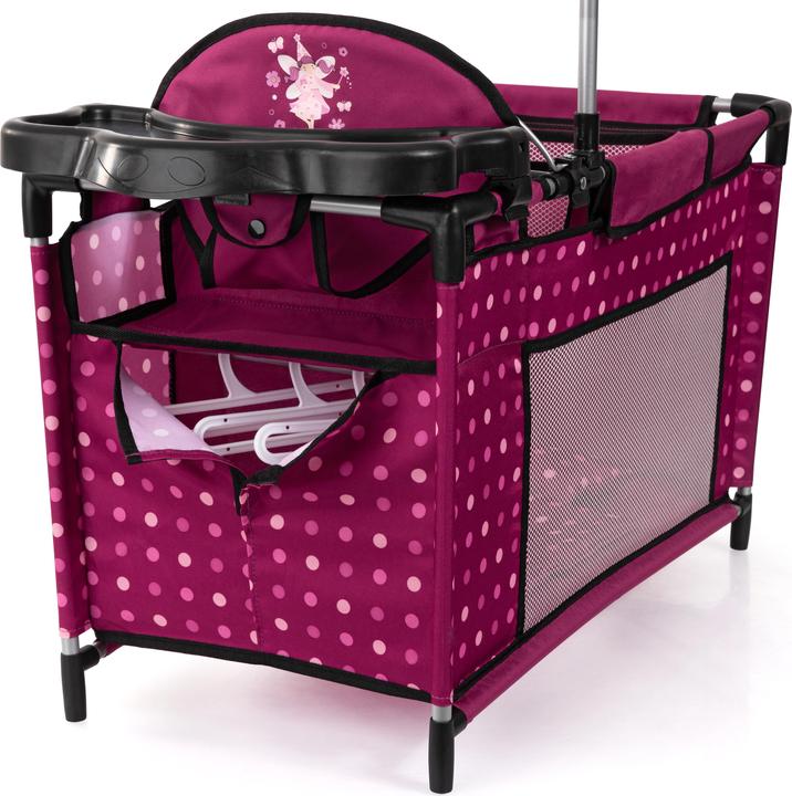 Actual product image Bayer Multifunctional bed for dolls up to 46 cm (62667AA)