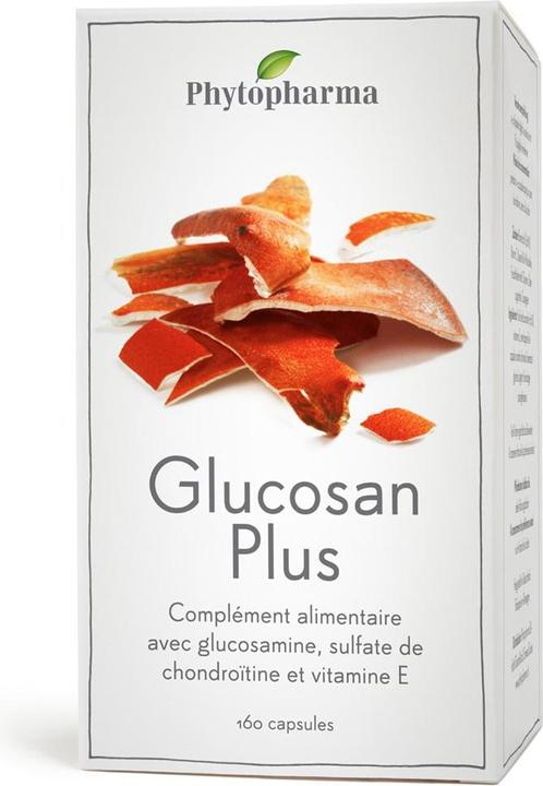 Phytopharma Glucosan PLUS mit Glucosamin und Chondroitin für die Gelenke (160 Stück, Kapseln, 127 g)