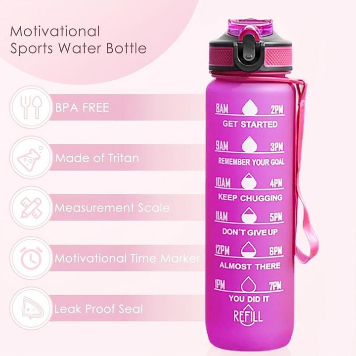 Produktbild ASMI Trinkflasche auslaufsicher mit 1000 ml (1 l)