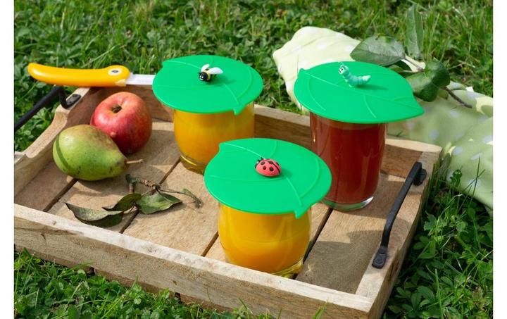Actual product image Lurch Mein Deckel - Garden - Silicone Lid (Glass cover)