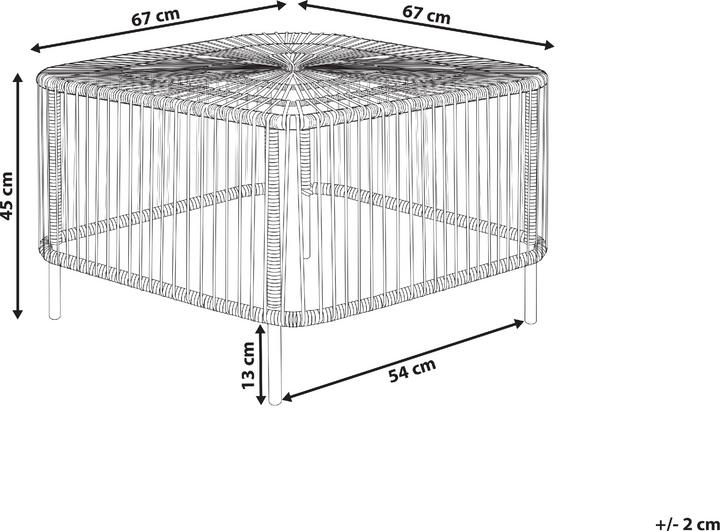 Produktbild Beliani Cesantico (67 x 45 cm)