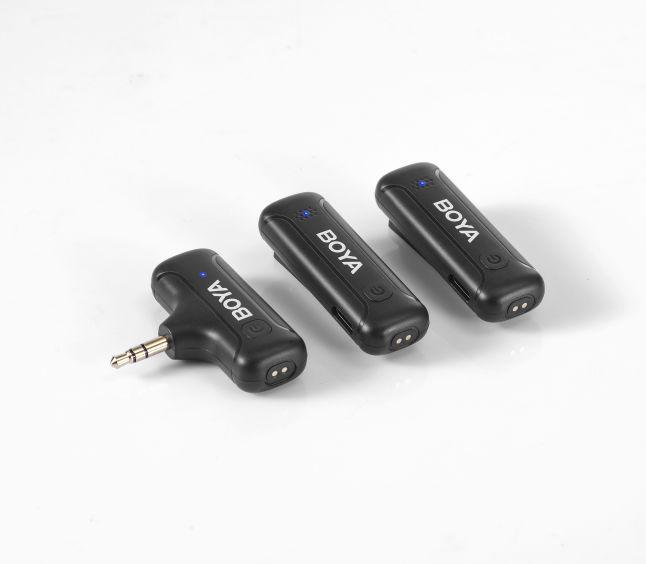 Produktbild Boya BY-WM3T-M2-Kit für 3,5 mm TRS 2 x Sender / 1x Empfänger / 1x Fall (BY-WM3T-M2)