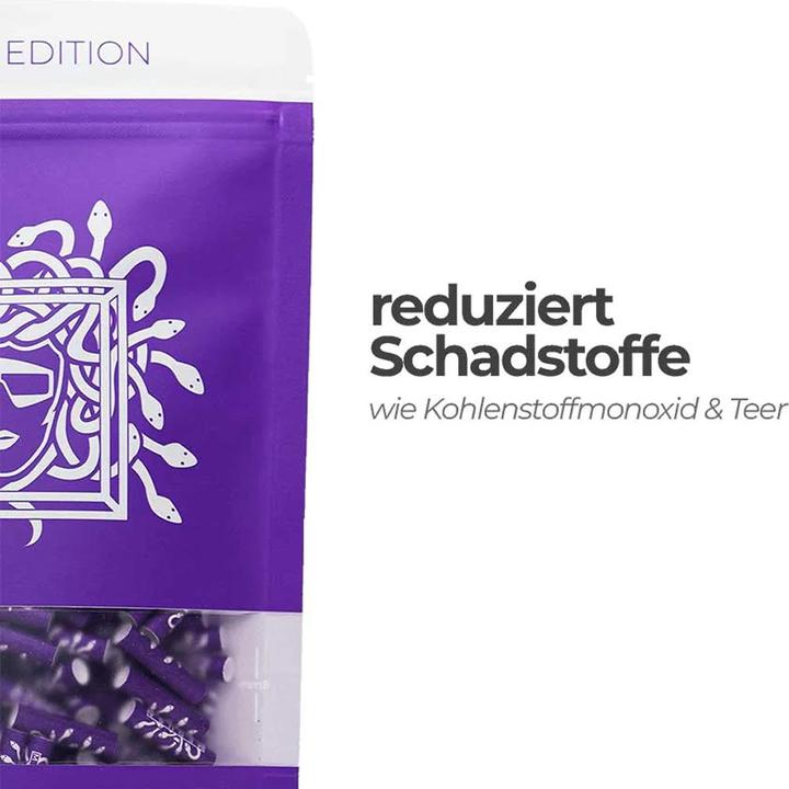 Produktbild Medusafilters 1000er Pack Violet Edition - Hybrid Aktivkohlefilter