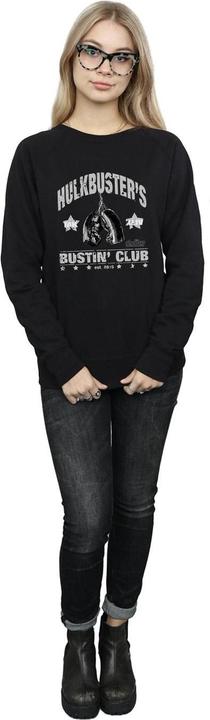Actual product image Womens/Ladies Iron Man Hulkbuster's Bustin' Club Sweatshirt (S)