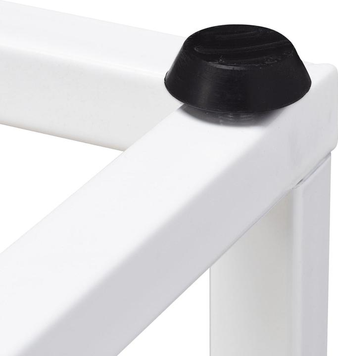 Actual product image Relaxdays Plant stand with 4 shelves 80 x 40 cm, Nature/White