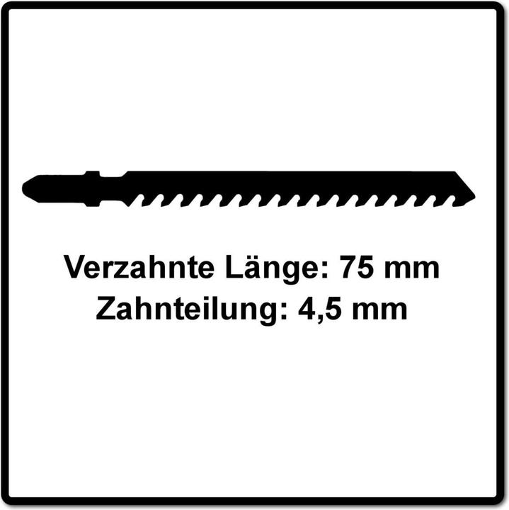 Produktbild Festool Stichsägeblatt HM 75/4,5