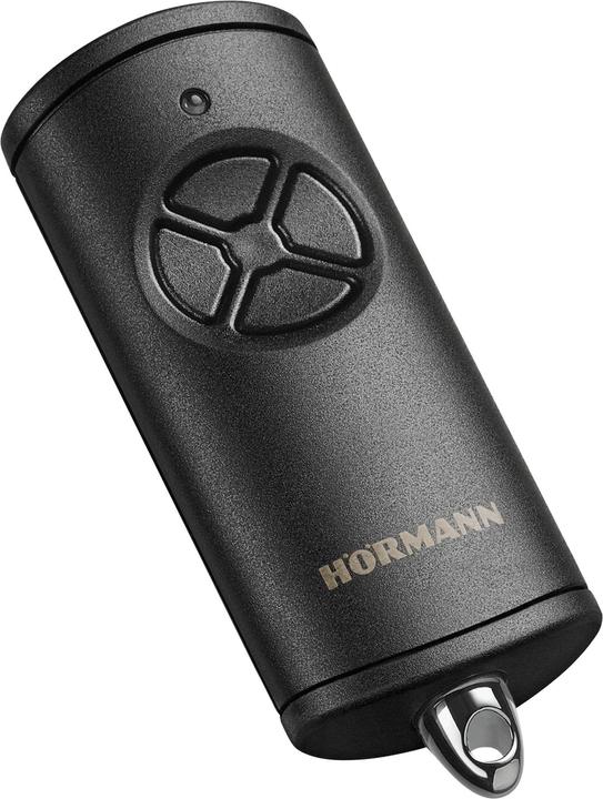 Actual product image Hörmann Hand-held transmitter HSE 4 BS, 4 commands, colour black, for garage door openers (Handheld transmitter)
