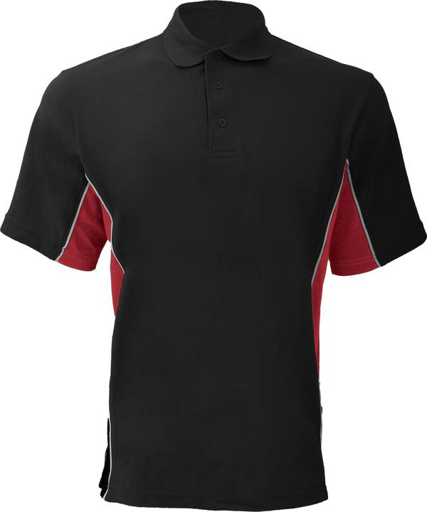 Gamegear Track Piqué PoloShirt Kurzarm Einsätze in Kontrastfarbe