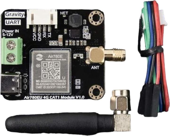 Immagine prodotto DFRobot Modulo di comunicazione Gravity 4G/LTE IoT Air780EU CAT1