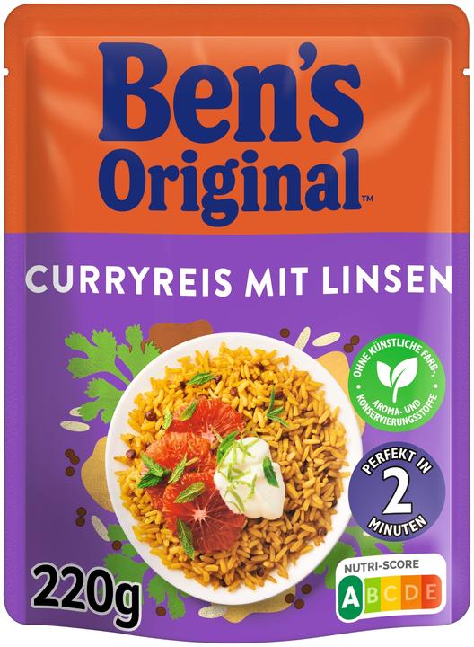Immagine prodotto Ben's Original Lenticchie al curry (220 g)