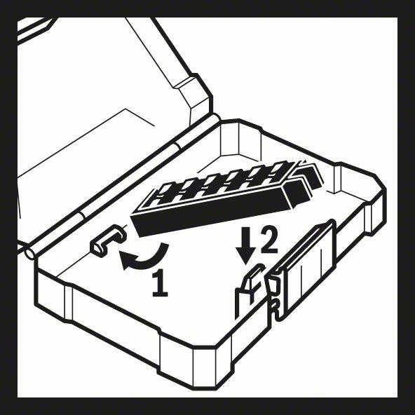 Actual product image Bosch Professional Zubehör PRO Empty Case, medium (1 pieces)