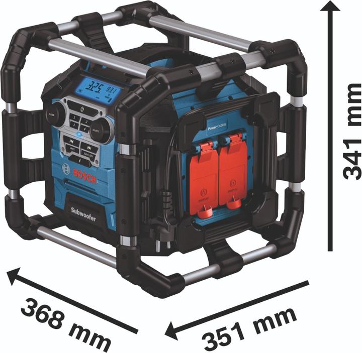 Produktbild Bosch Professional Radio GPB 18V-5 C (FM, Bluetooth)