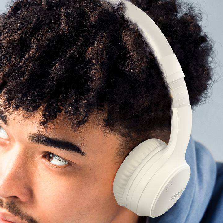 Immagine prodotto xO Cuffie Bluetooth BE41 bianche ANC (ANC, 8760 h, Senza fili)