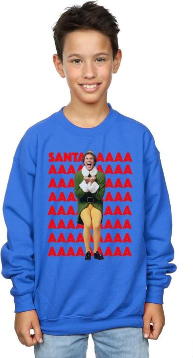 Immagine prodotto Elf Buddy Santa Scream Felpa Ragazzi (140, 146)