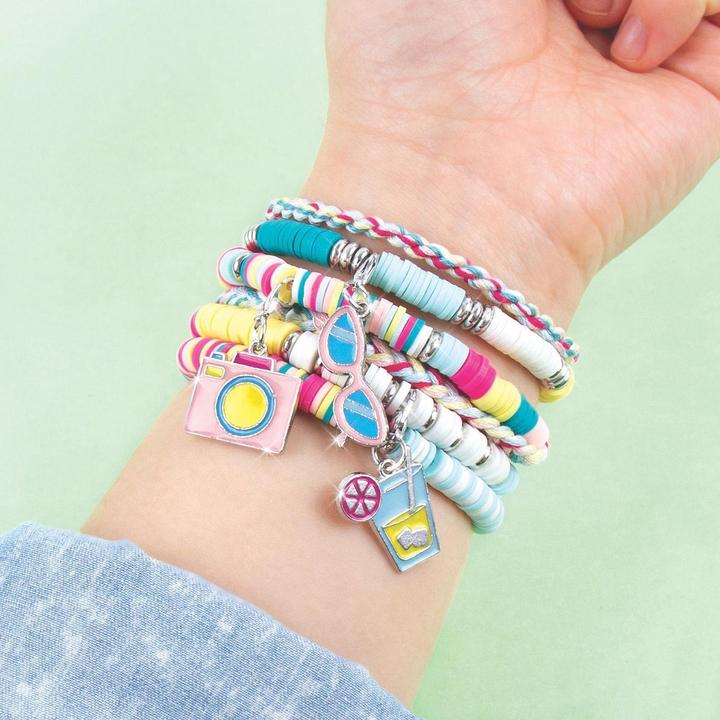 Actual product image Make it Real Heishi bead bracelets
