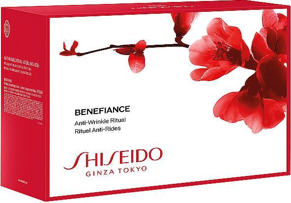 Actual product image Shiseido Gift set BENEFIANCE Wrinkle Smoothing Cream Pouch Set / / / (Facial care set)
