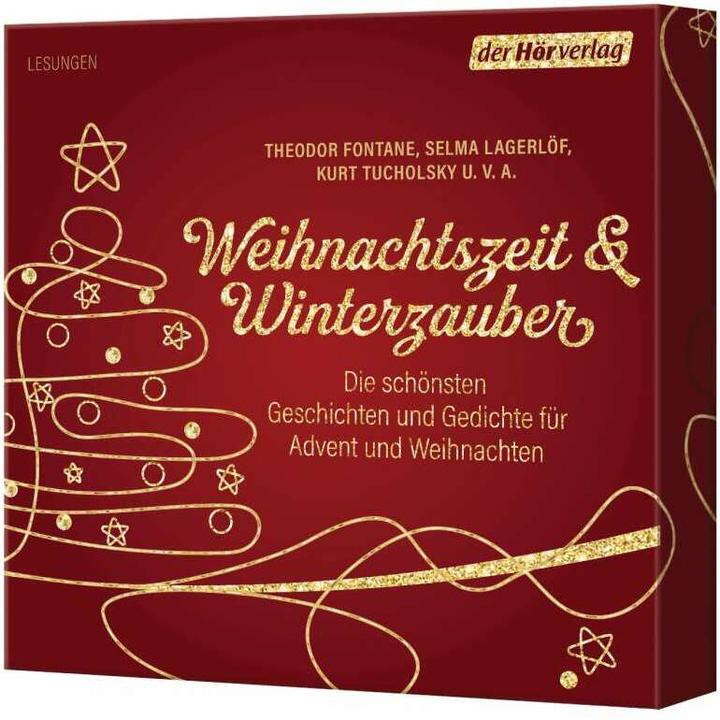 Produktbild Weihnachtszeit & Winterzauber (Selma Lagerlöf, Wilhelm Busch, Kurt Tucholsky, Thomas M. Meinhardt, Theodor Fontane, Joachim Ringelnatz, Deutsch)