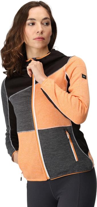 Actual product image Regatta Womens/Ladies Walbury VI Marl Full Zip Fleece Jacket (36 D)