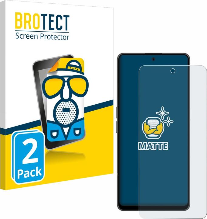 Produktbild BROTECT Entspiegelungs-Schutzfolie Displayschutz Matt (2 Stück, Oppo Find X3 Lite 5G)