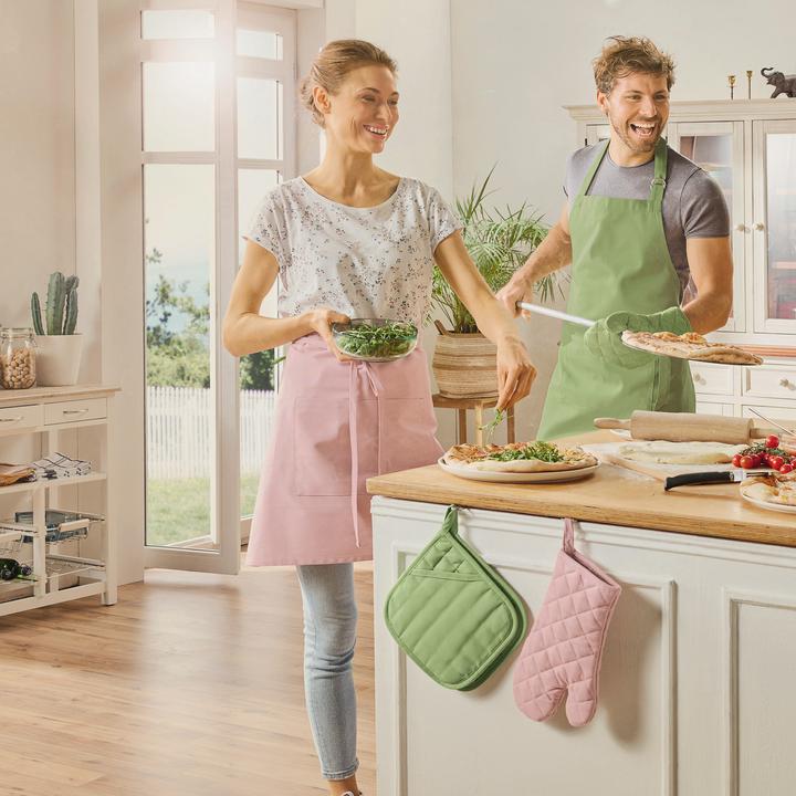Actual product image Erwin Müller 4-piece kitchen set with apron (One size)