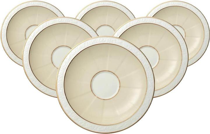 Actual product image Villeroy & Boch Multipack Ivoire coffee/tea saucer - 6 pieces (6 x)
