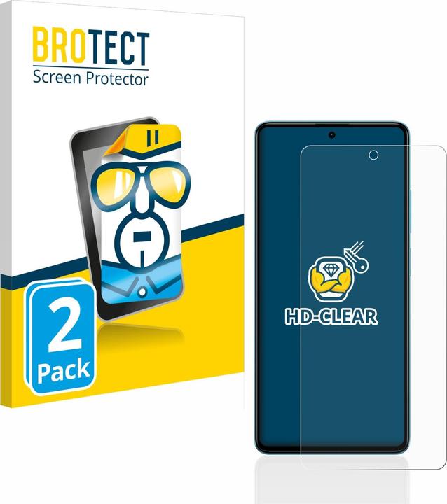 Produktbild BROTECT Schutzfolie Displayschutz Klar (2 Stück, Xiaomi Poco F5)