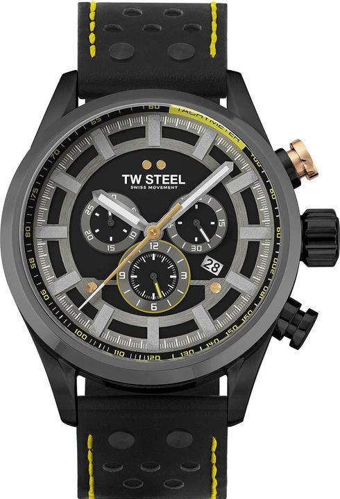 Produktbild TW-Steel SVS207 Fast Lane Chronograph Limited Edition Herrenuhr 48mm 10ATM (Chronograph)