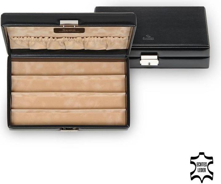 Immagine prodotto Sacher 2510.010443 - Astuccio da collezione nuovo classico in pelle nera