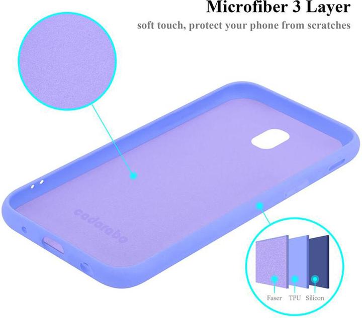 Actual product image Cadorabo TPU Liquid Silicone Case Cover (Samsung Galaxy J5 (2017))