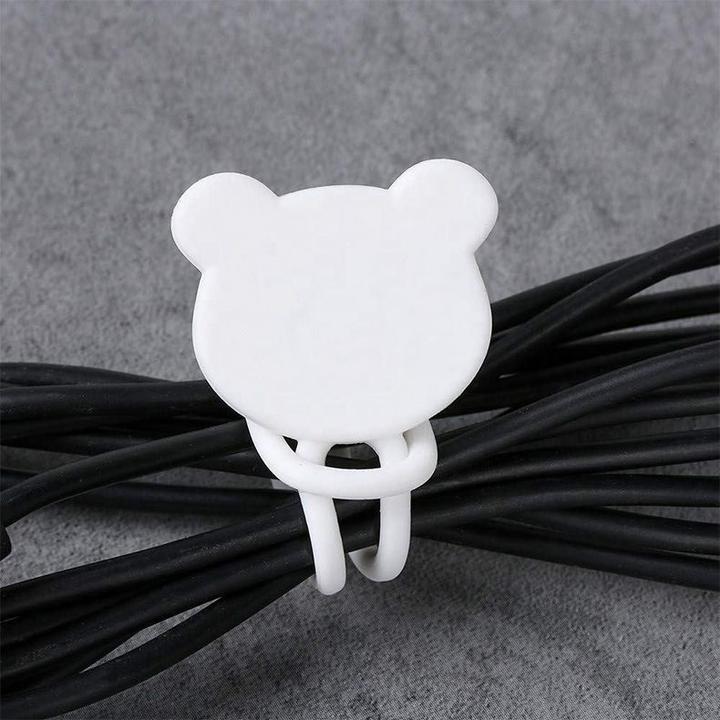Immagine prodotto Hurtel Avvolgicavo in silicone - rosa