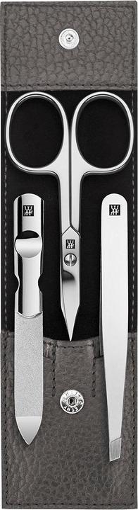 Actual product image Zwilling Classic Inox press stud case, 3-piece | leather | anthr