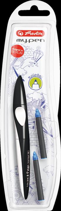 Immagine prodotto Herlitz MY.PEN - penna roller (Bianco/Nero, 1 x)