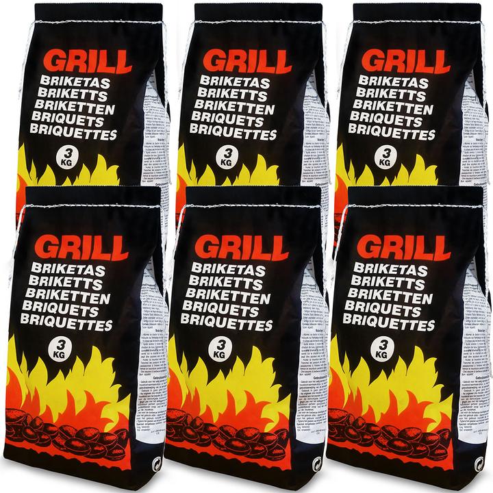 Actual product image Deuba Barbecue briquettes (18 kg)