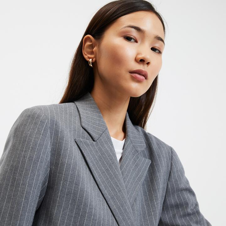 Image du produit La Redoute Collections Blazer cintré à rayures (42)