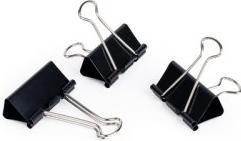 Produktbild pavo Foldback-Klammer, (B)41 mm, Klemmweite 20 mm, schwarz (1 x)