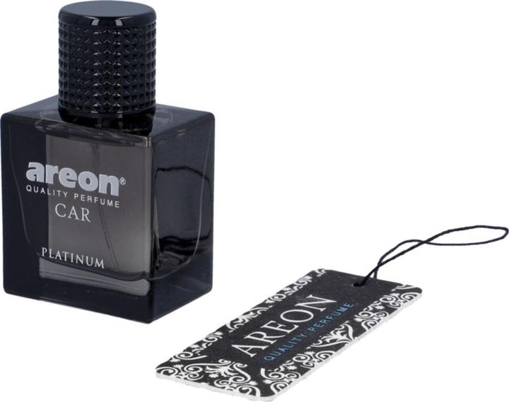 Actual product image Areon Car Perfume Platinum 50 ml glass bottle