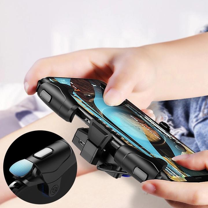 Produktbild Plutoos PUBG Handle Mobile Gaming Joystick Trigger Shooter Controller android Gamepad L1 R1