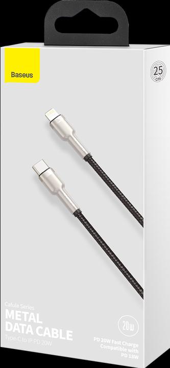 Produktbild Baseus USB C – Lightning (0.25 m, USB 3.2 Gen 1)