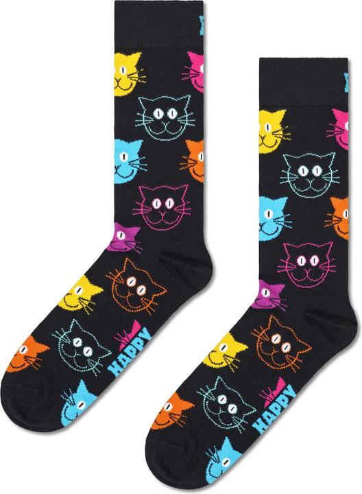 Actual product image Happy Socks Mixed Cat Gift Set (pack of 3, 36 - 40)