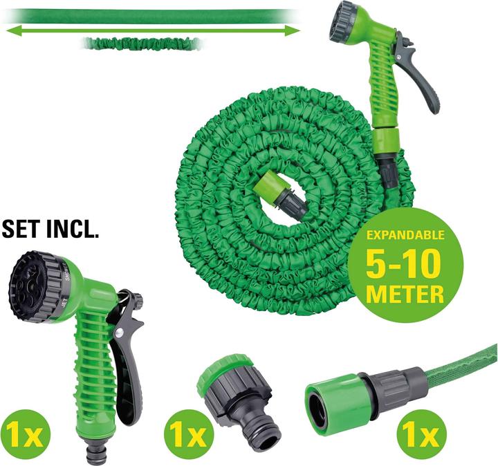 Actual product image Kinzo Garden hose elastic 5-10m (10 m)