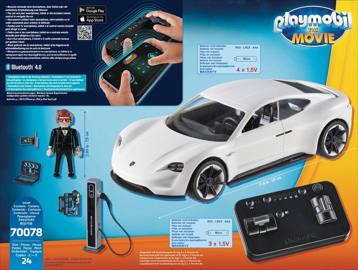 Produktbild Playmobil Rex Dasher's Porsche Mission E (70078)