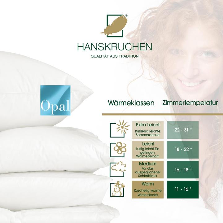 Actual product image Hanskruchen Opal (980 g, 155 x 200 cm)