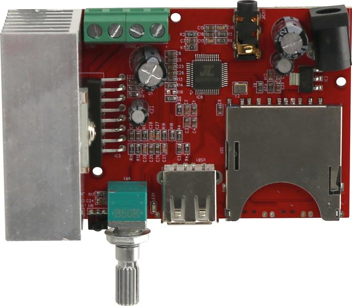 Actual product image Daypower Stereo amplifier module with MP3 playback VM-MP3-2x15 (Booster)