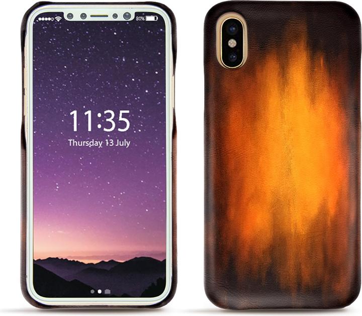Actual product image Noreve Leather cover (Apple iPhone X)