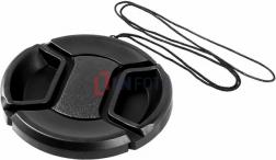 Actual product image Foxfoto Snap-on-Objektivdeckel – 40,5 mm mit Trageband