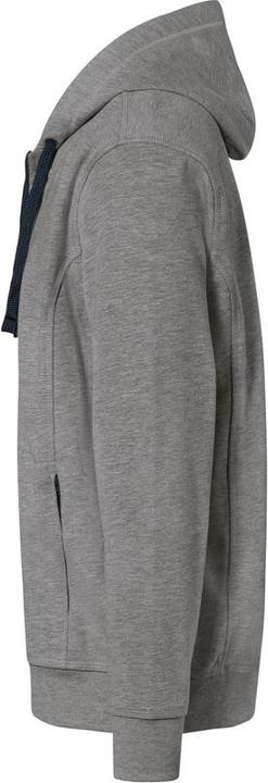 Image du produit Hakro Veste à capuche Bonded gris chiné/teinte, 3XL (3XL)