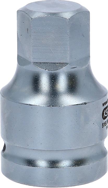 Actual product image KS Tools 3/4" power bit socket nut hexagonal socket (21 mm)