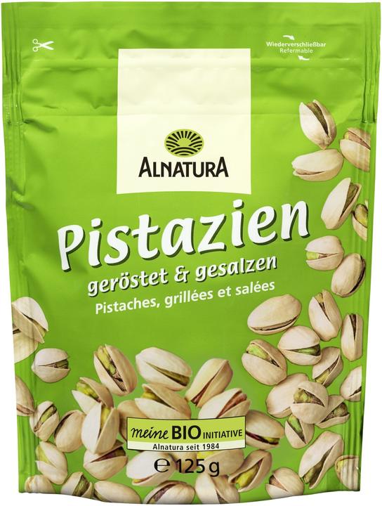 Produktbild Alnatura Bio Pistazien geröstet gesalzen125g (125 g)
