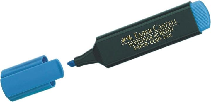 Actual product image Faber-Castell Highlighter Textliner 48 (Blue, 5 mm, 1 x)
